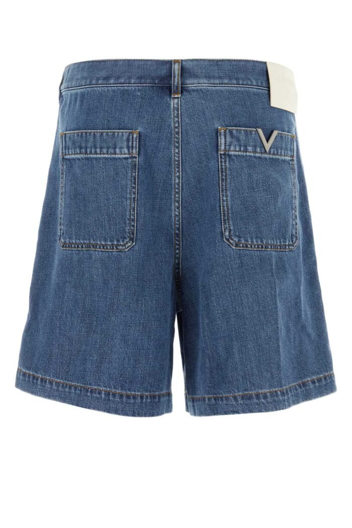 Denim bermuda shorts - Image 2