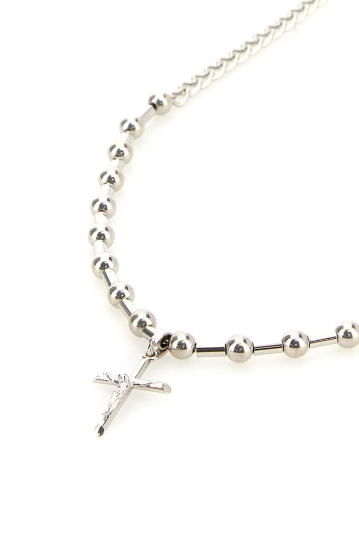Silver metal necklace - Image 2