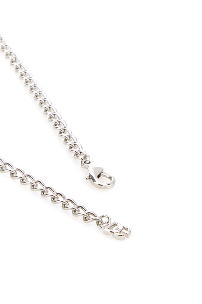 Silver metal necklace - Image 3