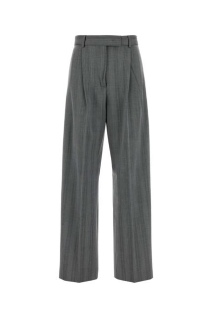 Embroidered stretch wool blend Andalo1234 pant