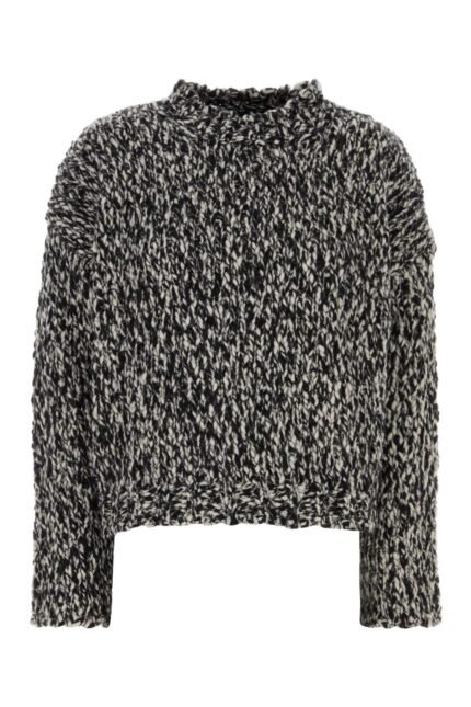 Two-tone wool blend Crine sweater
