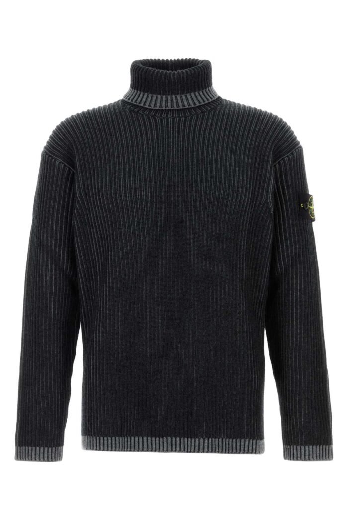 Black wool sweater - Image 1