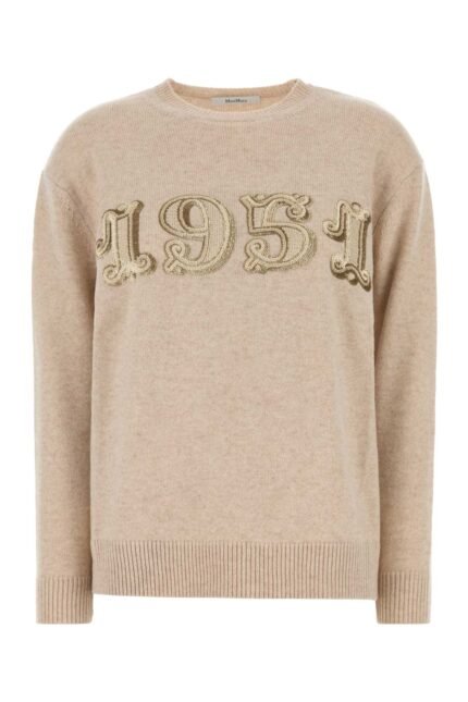 Sand wool blend Plata sweater