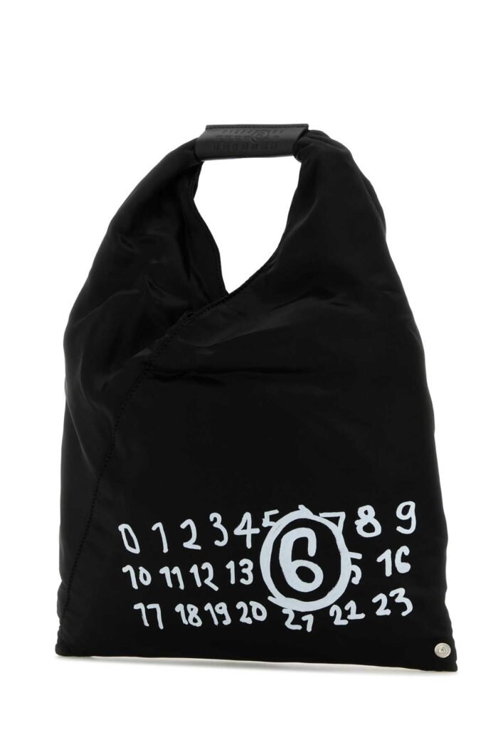 Black rayon small Japanese handbag - Image 2