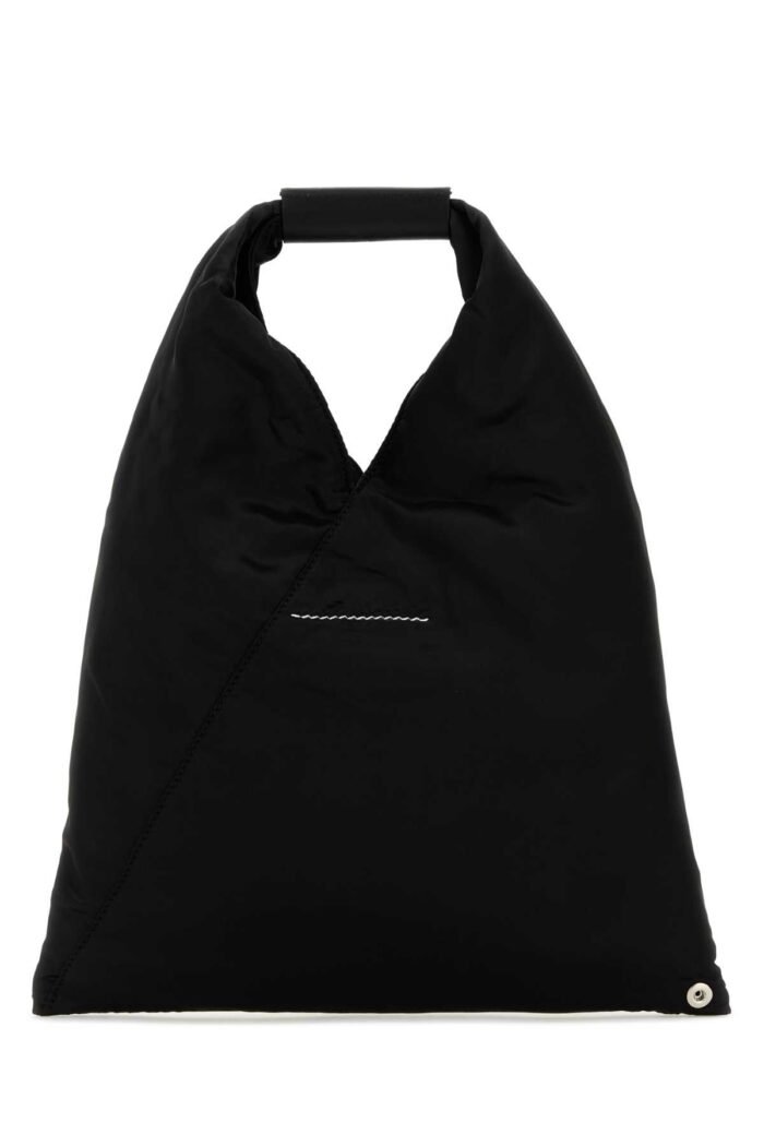 Black rayon small Japanese handbag - Image 3