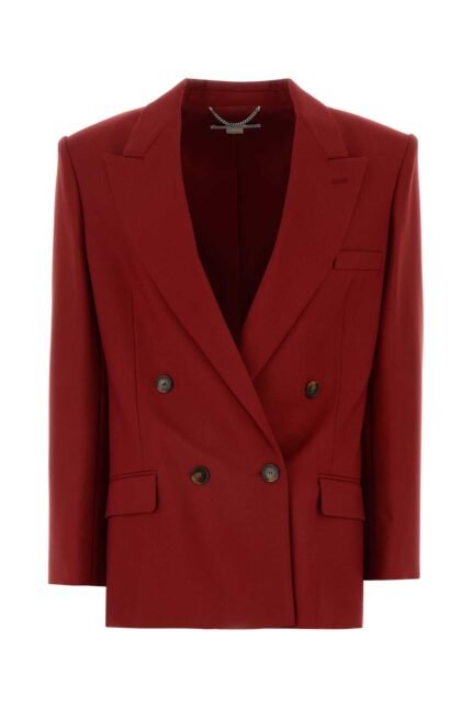 Tiziano red wool blazer