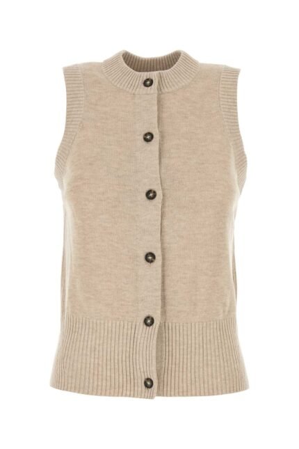 Sand stretch tencel blend Macie vest