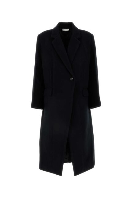 Black wool coat