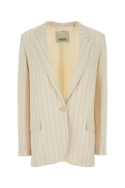 Embroidered stretch crepe Omelia blazer