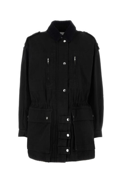 Black cotton Joanna jacket