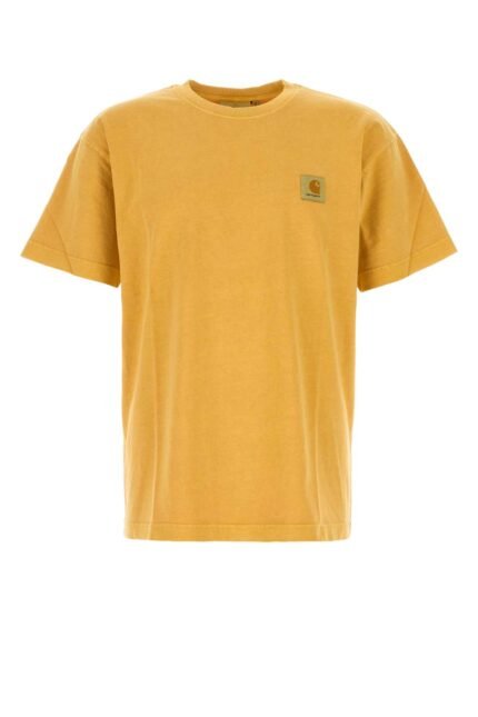 Mustard cotton Vista S/S t-shirt
