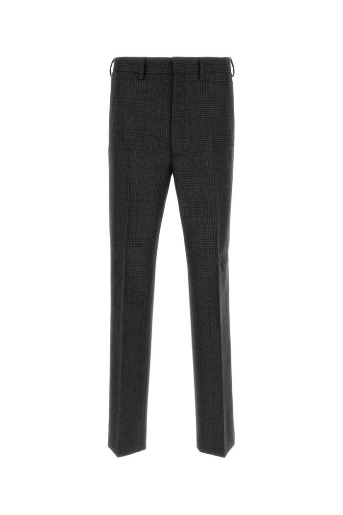 Embroidered wool pant - Image 1