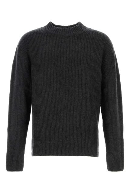 Charcoal cashmere Stmalom sweater