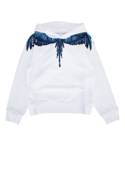 GRIZZLY WINGS REGULAR HOODIE WHITE BLUE