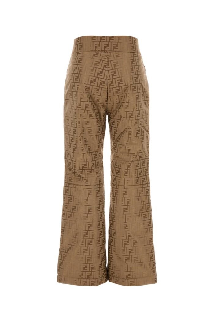 Embroidered cotton blend pant - Image 2