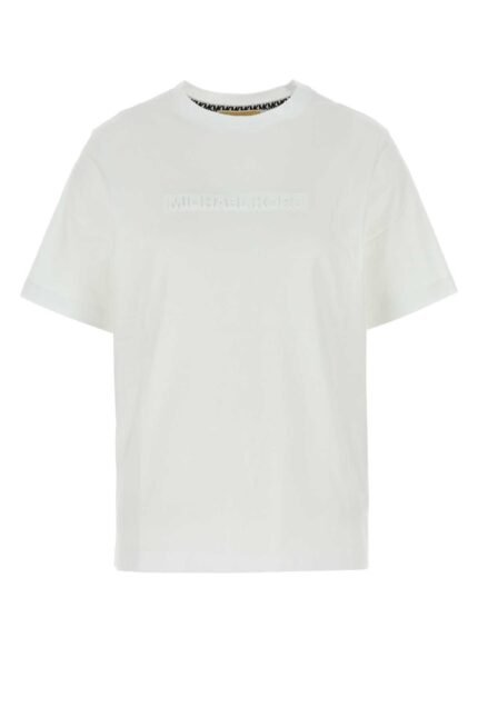 White cotton t-shirt