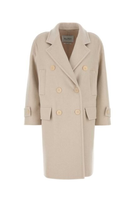 Sand wool blend Nogara coat