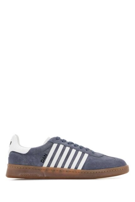 Powder blue suede Boxer sneakers