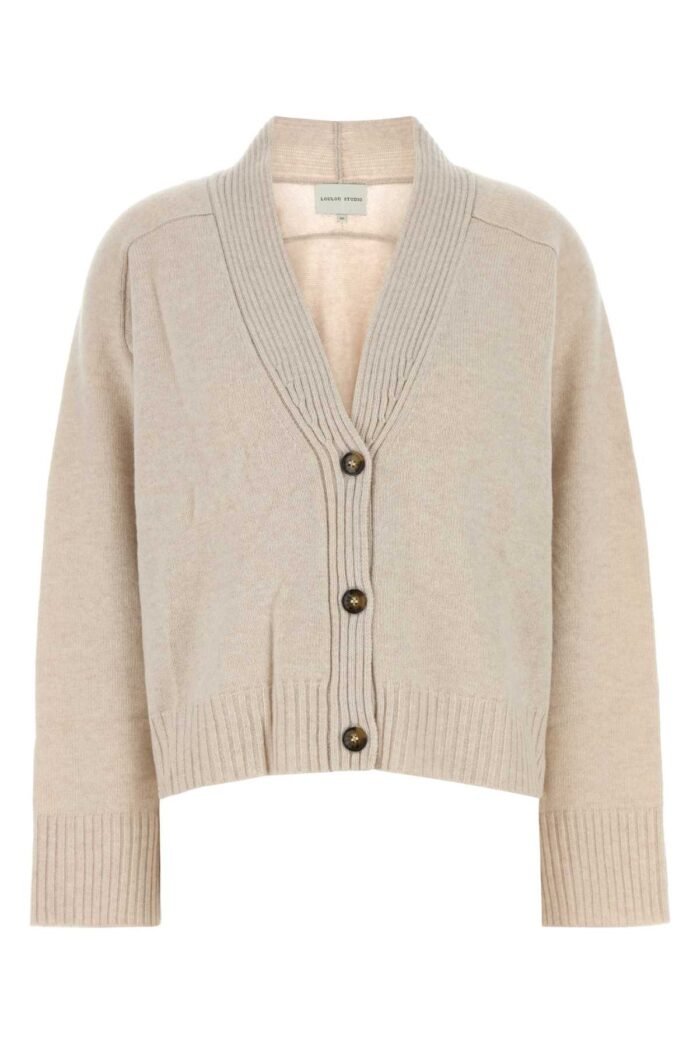 Sand cashmere Kaia cardigan - Image 1