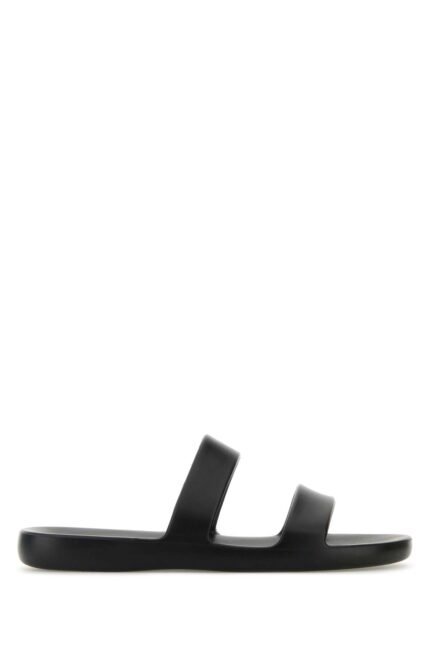 Black rubber Foam slippers