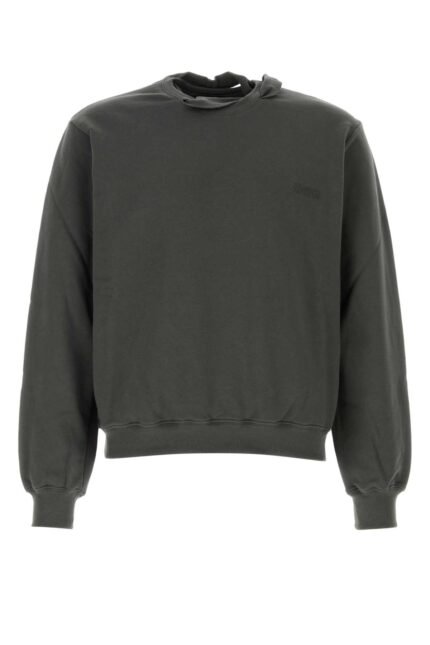 Charcoal cotton Gym sweatshirt