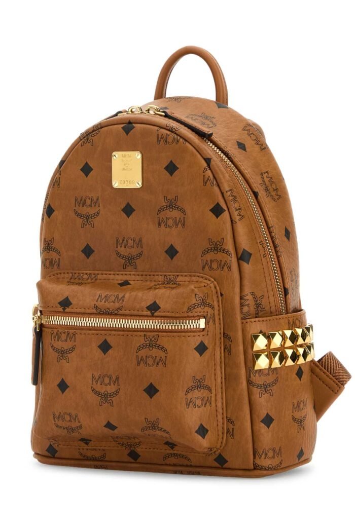Printed canvas mini Stark backpack - Image 2