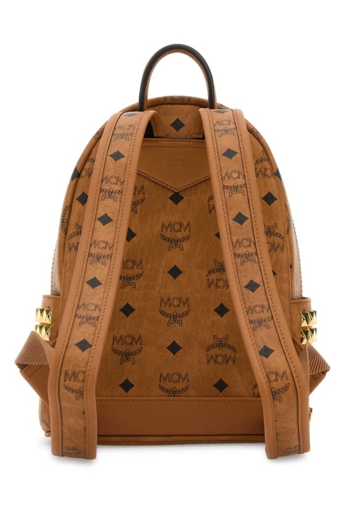 Printed canvas mini Stark backpack - Image 3