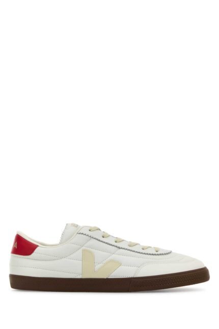 White leather Panenka sneakers