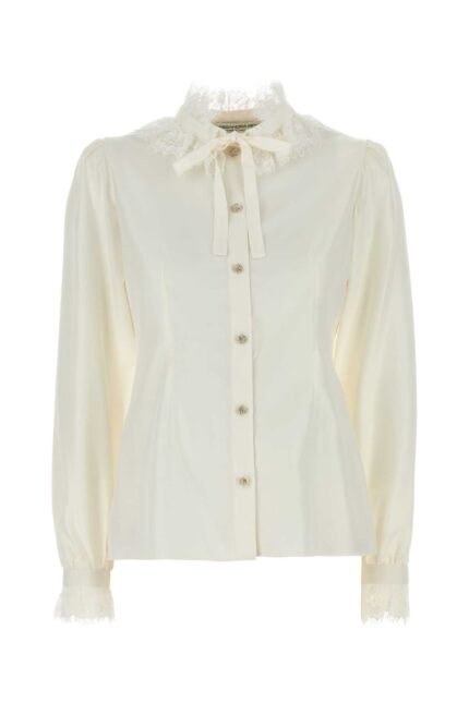 White poplin shirt