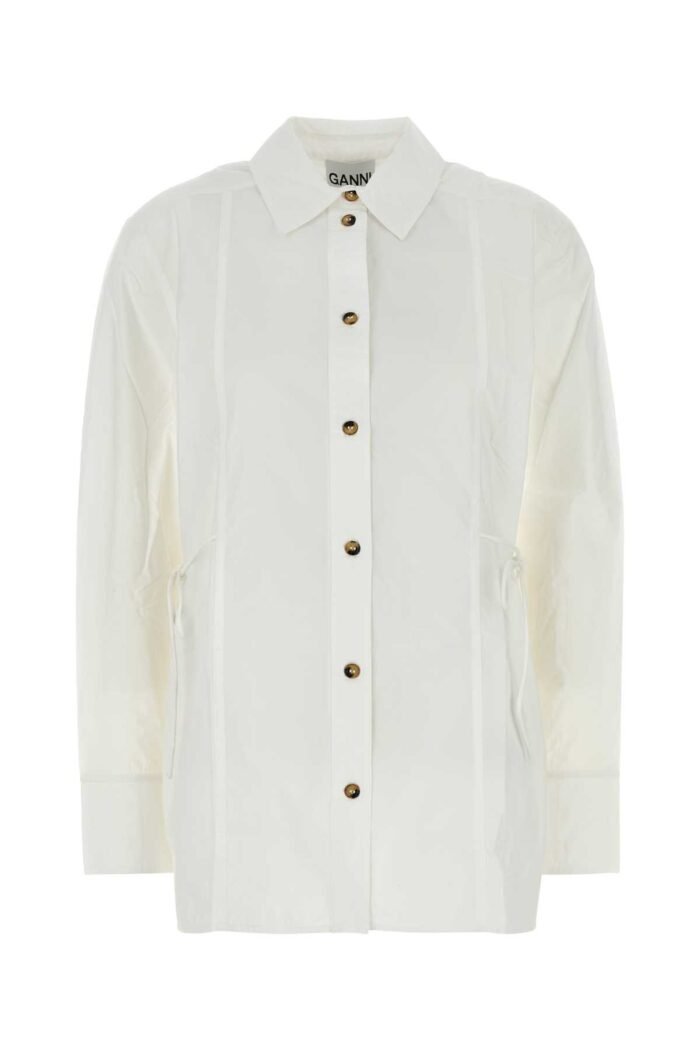 White poplin shirt - Image 1