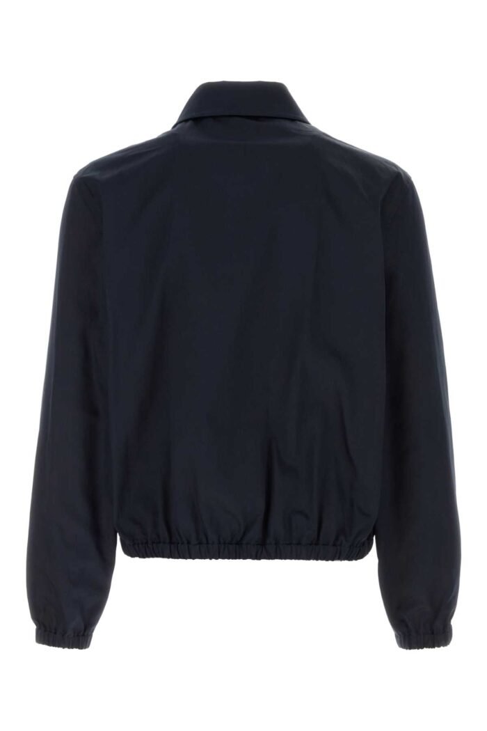 Navy blue cotton jacket - Image 2