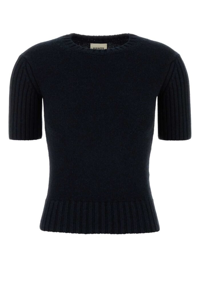 Midnight blue cashmere sweater - Image 1