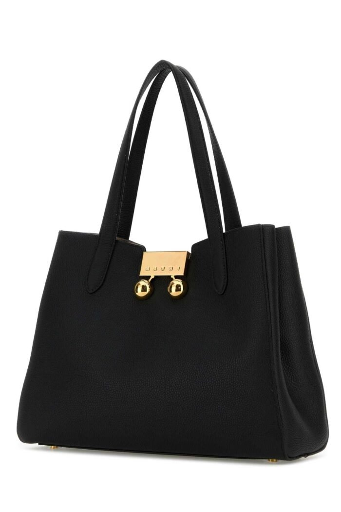 Black leather Trunkaroo shoulder bag - Image 2