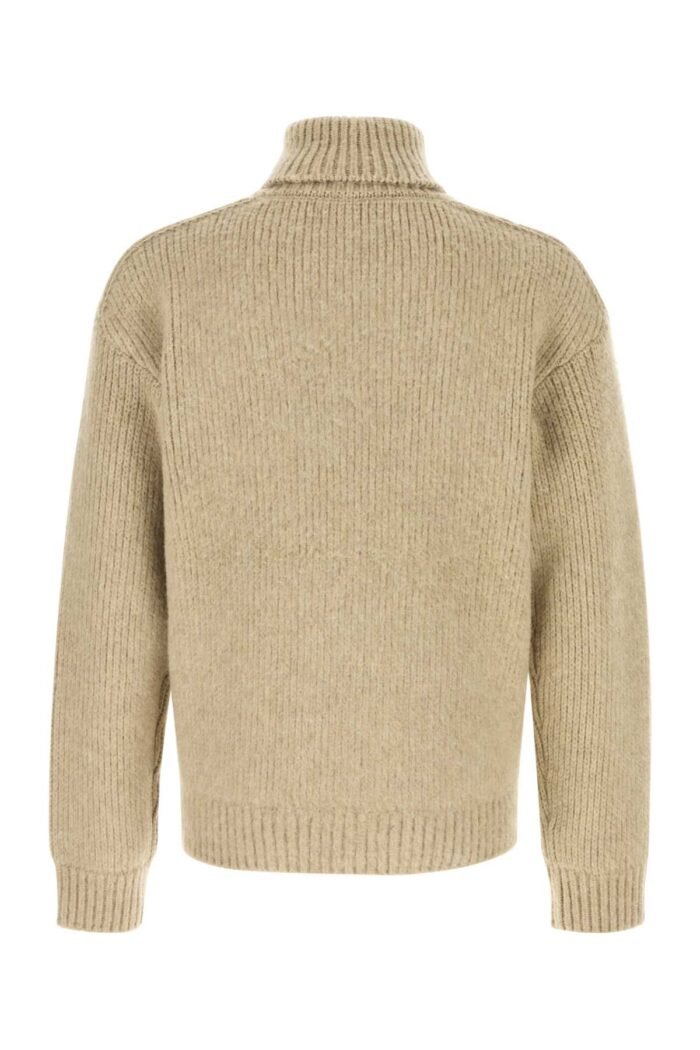 Cappuccino wool blend sweater - Image 2