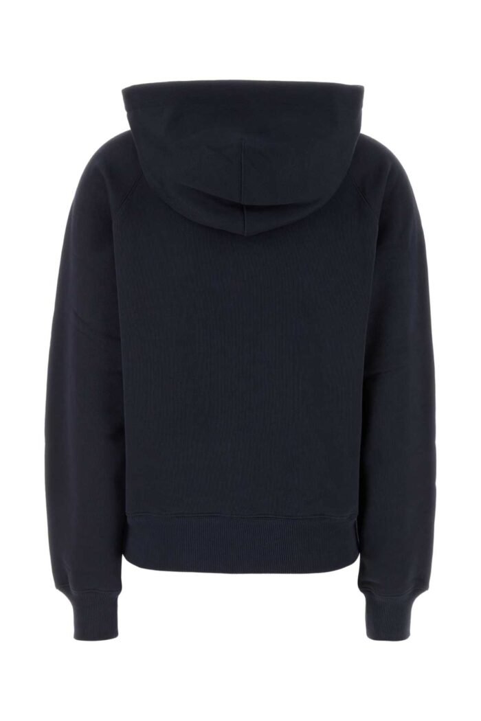 Navy blue cotton sweatshirt - Image 2