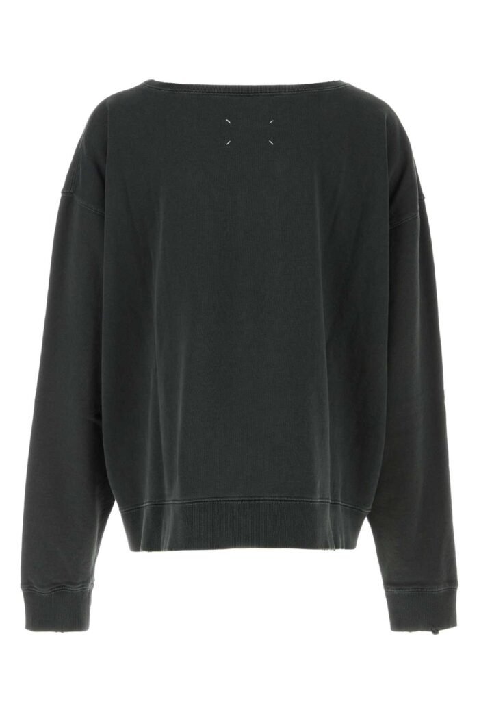 Charcoal cotton sweatshirt - Image 2
