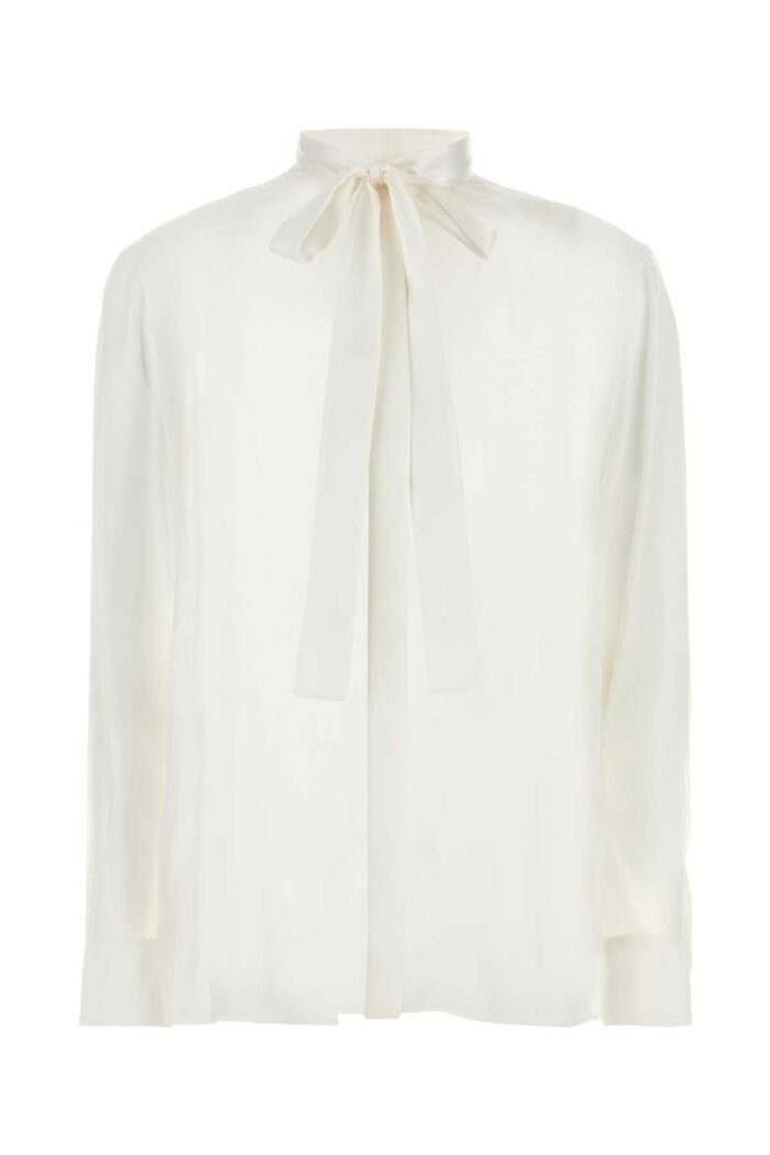 White silk shirt - Image 1