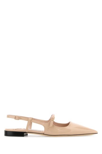Light pink leather Didi ballerinas