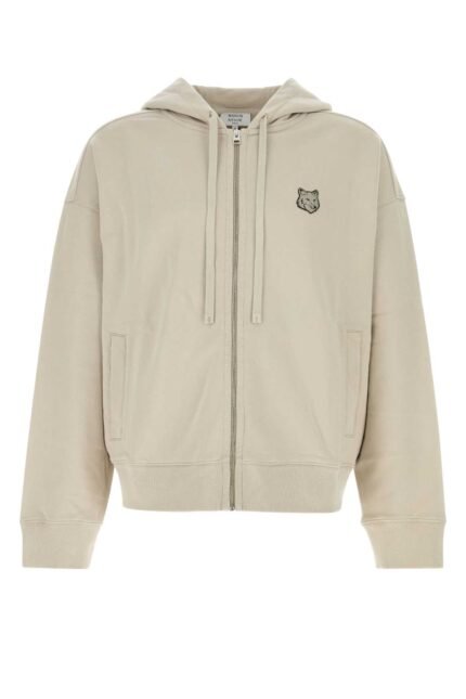 Cappuccino cotton sweatshirt