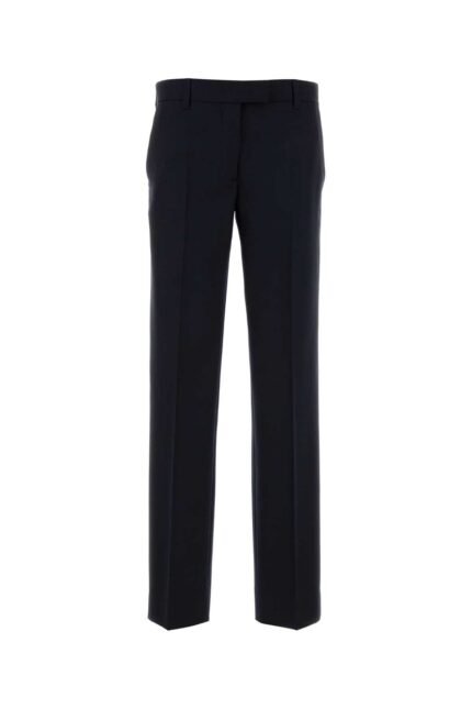 Navy blue gabardine pant