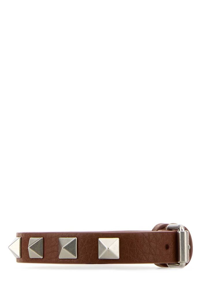 Caramel leather Rockstud bracelet - Image 2