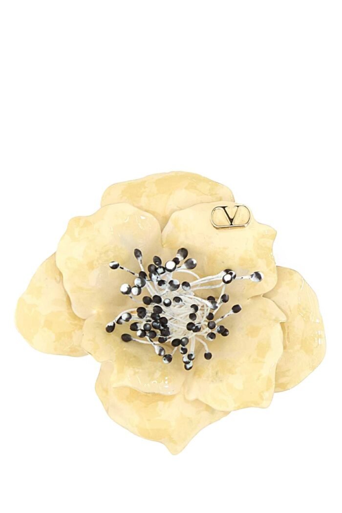 Multicolor metal Valentino Garavani Fleur Lumineuse tie clip - Image 1