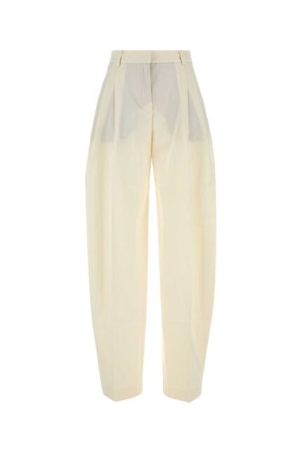 Ivory gabardine pant