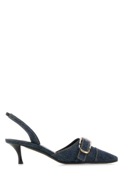 Denim Voyou pumps