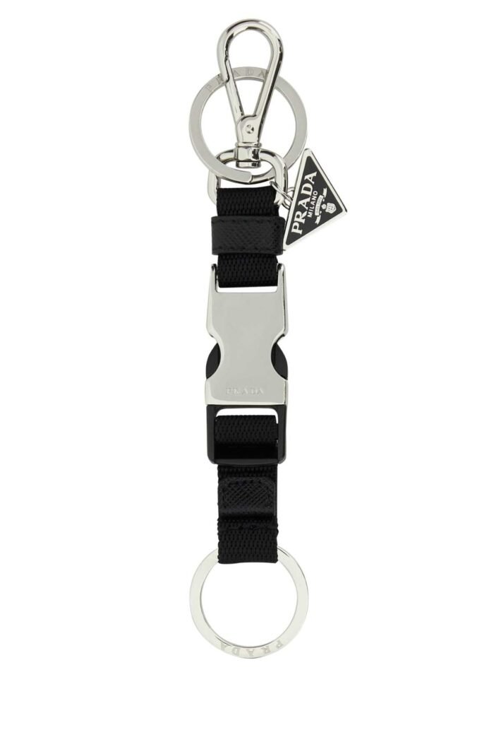 Black fabric keyring - Image 1