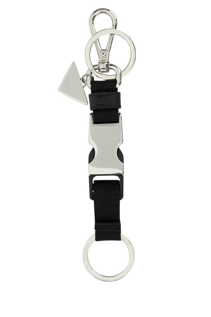 Black fabric keyring - Image 2