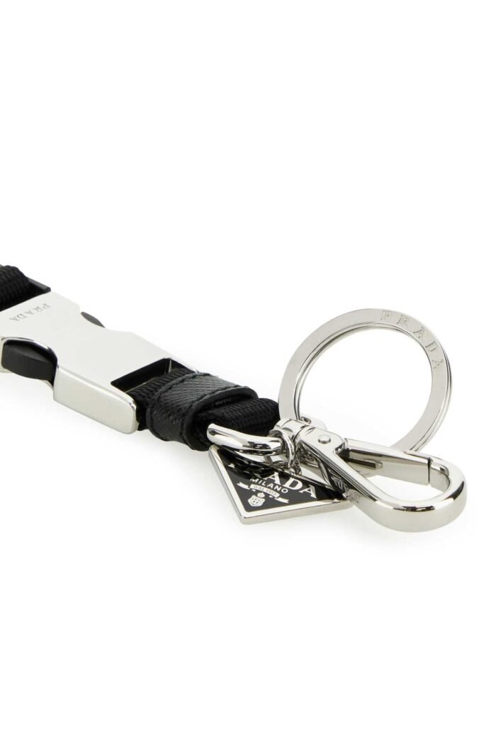 Black fabric keyring - Image 3
