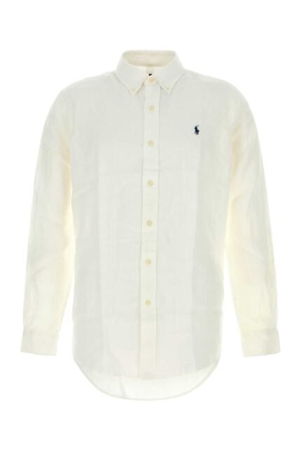 White linen shirt