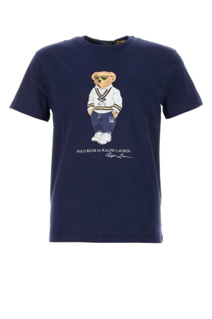 Blue cotton t-shirt