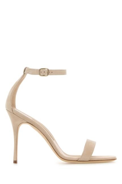 Skin pink suede Chaos sandals